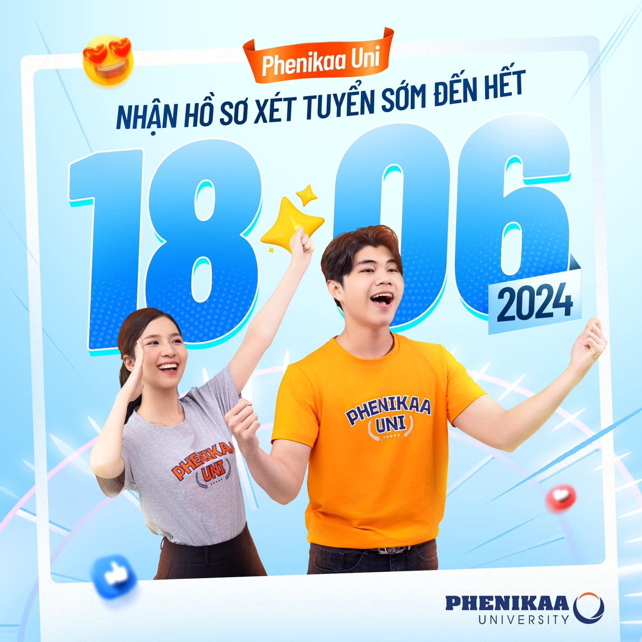 LOA LOA!!! PHENIKAA UNI NHẬN HỒ SƠ XÉT TUYỂN SỚM ĐẾN HẾT 18/06/2024