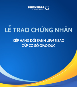 Lễ trao chứng nhận xếp hạng đối sánh UPM 5 sao cấp cơ sở giáo dục