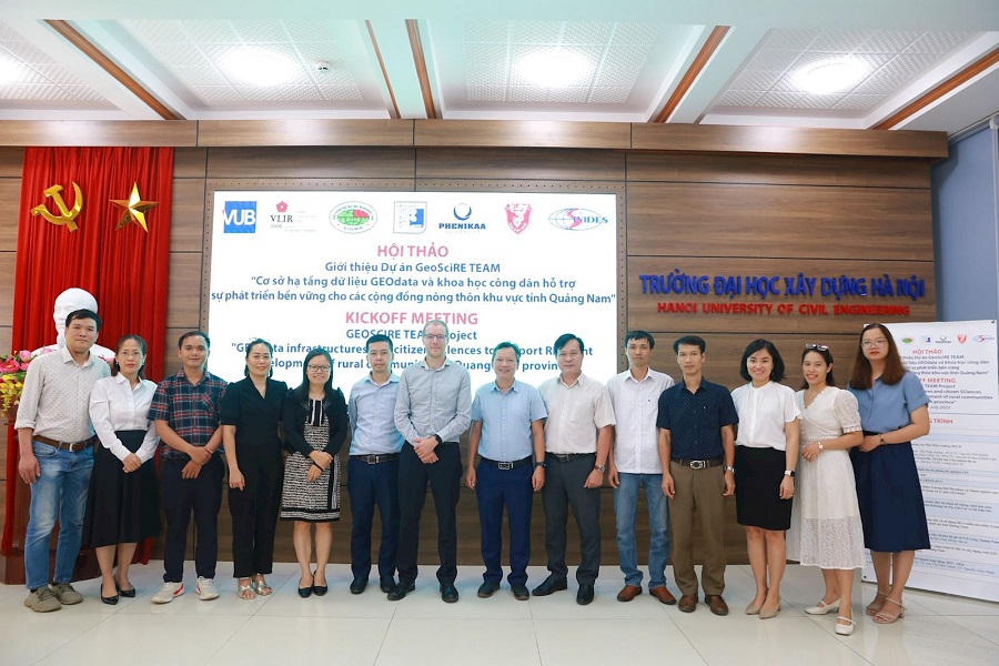 Phenikaa University participated in kick-off meeting of GEOSCIRE project