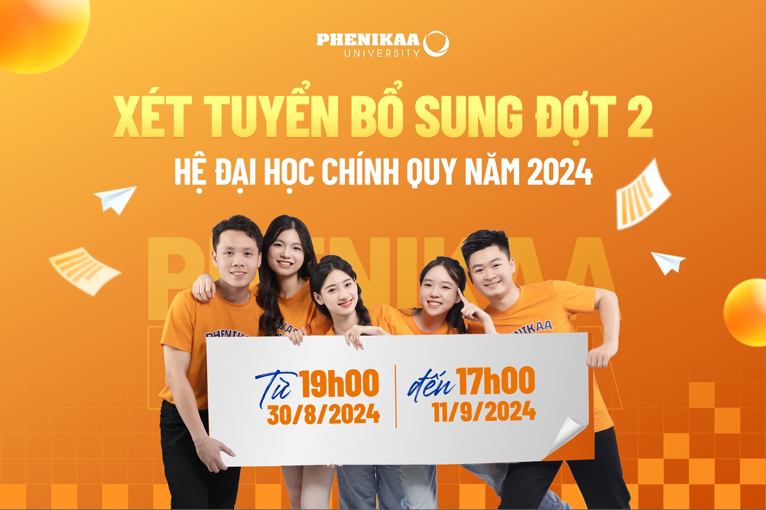 Trường Đại học Phenikaa công bố xét tuyển bổ sung đợt 2 đại học hệ chính quy năm 2024 và hướng dẫn tra cứu kết quả xét tuyển