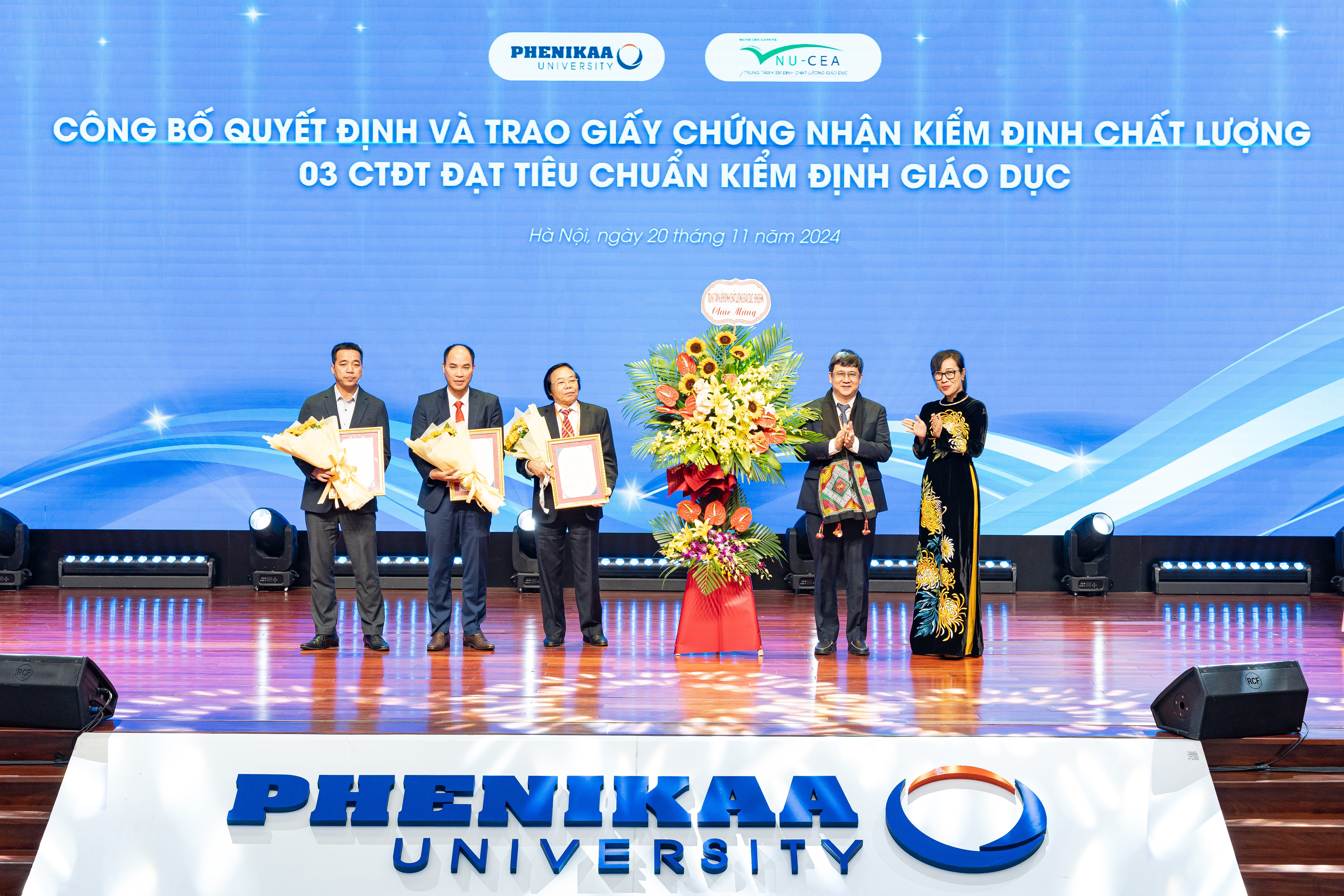 CHỨNG NHẬN KIỂM ĐỊNH CHẤT LƯỢNG CHƯƠNG TRÌNH ĐÀO TẠO NĂM 2024